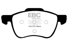 Load image into Gallery viewer, EBC 01-05 Volvo S60 2.3 Turbo T5 Redstuff Front Brake Pads

