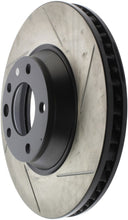 Load image into Gallery viewer, StopTech Power Slot 07-10 Audi Q7 / 03-10 Porsche Cayenne Left Front Slotted Rotor
