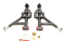 Load image into Gallery viewer, BMR 93-02 F-Body Adj. Lower A-Arms Poly/Rod End Combo - Black Hammertone
