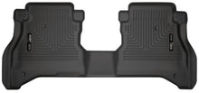 Load image into Gallery viewer, Husky Liners 20-21 Jeep Gladiator Crew Cab WeatherBeater 2nd Seat Black Floor Liners
