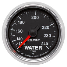 Load image into Gallery viewer, Autometer GS 52mm 120-240 Deg F Mechanical Water Temperature Gauge
