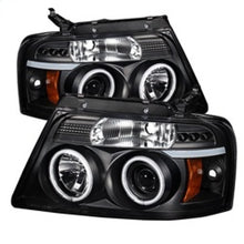 Load image into Gallery viewer, Spyder Ford F150 04-08 Projector Headlights Version 2 CCFL Halo LED Blk PRO-YD-FF15004-CCFL-G2-BK
