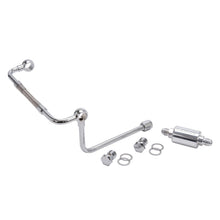 Load image into Gallery viewer, Edelbrock Dual Feed Line/Thunder Series Carb w/ Polished Fuel Filter
