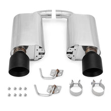 Load image into Gallery viewer, Mishimoto 2015+ Ford Mustang GT Street Axleback Exhaust w/ BlackTips
