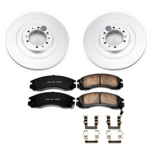 Load image into Gallery viewer, Power Stop 00-04 Mitsubishi Montero Sport Front Z17 Evolution Geomet Coated Brake Kit
