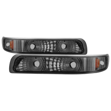 Load image into Gallery viewer, Xtune Chevy Silverado 99-02 Amber Reflector Bumper Lights Smoke CBL-JH-CS99-AM-SM

