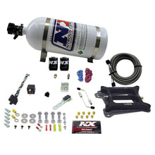 Load image into Gallery viewer, Nitrous Express 4150 4-BBL/Gasoline Nitrous Kit (100-500HP) w/10lb Bottle
