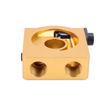 Load image into Gallery viewer, Mishimoto M22 x 1.5 Oil Sandwich Plate w/ Rear-Mounted Thermostat
