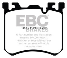 Load image into Gallery viewer, EBC 10+ BMW X5M 4.4 Twin Turbo Yellowstuff Front Brake Pads
