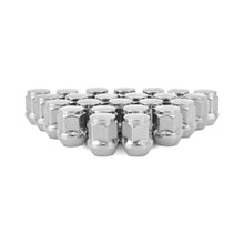 Load image into Gallery viewer, Mishimoto Steel Acorn Lug Nuts M12 x 1.5 - 24pc Set - Chrome
