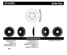 Load image into Gallery viewer, StopTech 05-10 Ford Mustang Slotted &amp; Drilled Left Rear Rotor
