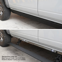 Load image into Gallery viewer, Go Rhino 11-18 Ram 1500 CC / 09-10 Ram 1500 CC 4dr E-BOARD E1 Running Board Kit - Bedliner Coat
