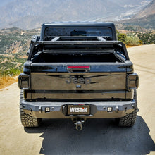 Load image into Gallery viewer, Westin 2021 Jeep Gladiator Overland Cargo Rack - Textured Black

