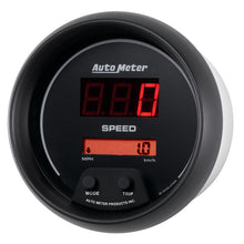 Load image into Gallery viewer, Autometer Sport-Comp Black 3 3/8in 160 MPH Digital Speedo Gauge
