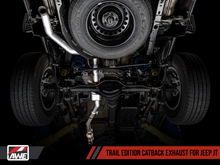 Load image into Gallery viewer, AWE Tuning 20-21 Jeep Gladiator JT 3.6L Trail Edition Cat-Back Exhaust
