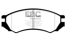 Load image into Gallery viewer, EBC 91-93 Nissan NX 2.0 (ABS) Ultimax2 Front Brake Pads
