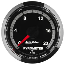Load image into Gallery viewer, Autometer Gen4 Dodge Factory Match 52.4mm Full Sweep Electronic 0-2000 Deg F EGT/Pyrometer Gauge
