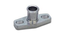Load image into Gallery viewer, Vibrant Billet AL Oil Drain Flange w/ integrated 5/8in Male Neck T3 T3/T4 T04 GT40-GT55 BB Turbos
