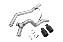 Load image into Gallery viewer, AWE Tuning 2020+ Jeep Gladiator 3.6L Trail-to-Tread (Dual Exhaust) Conversion Kit w/Diamond Blk Tips
