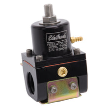 Load image into Gallery viewer, Edelbrock Fuel Pressure Regulator EFI 180 GPH 35-90 PSI -10In/Out -6 Return Black
