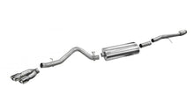 Load image into Gallery viewer, Corsa 14 GM Sierra/Silvrd 1500 Crew/Dbl / Short/Std. Bed 6.2L V8 Polished Sport Single Side CB Ext
