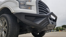 Load image into Gallery viewer, Road Armor 15-17 Ford F150 SPARTAN Front Bumper Bolt-On Pre-Runner Guard - Tex Blk
