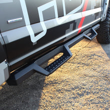 Load image into Gallery viewer, Westin/HDX 17-18 Ford F-150 SuperCrew Drop Nerf Step Bars - Textured Black

