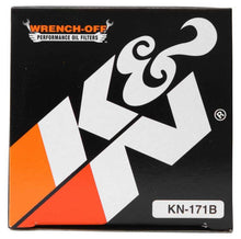 Load image into Gallery viewer, K&amp;N Harley Davidson / Buell 3in OD x 4.063in H Black Oil Filter

