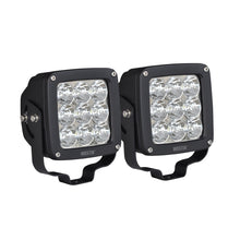 Load image into Gallery viewer, Westin Axis LED Auxiliary Light 4.5 inch x 4.5 inch Square Flood w/3W Osram (Set of 2) - Black
