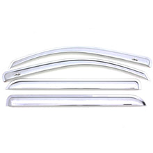 Load image into Gallery viewer, AVS 11-18 Jeep Grand Cherokee Ventvisor Outside Mount Front &amp; Rear Window Deflectors 4pc - Chrome
