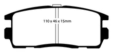 Load image into Gallery viewer, EBC 10+ Chevrolet Equinox 2.4 Greenstuff Rear Brake Pads

