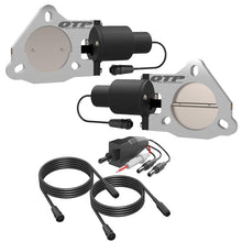 Load image into Gallery viewer, QTP 3in Bolt-On QTEC Dual Electric Cutout Valves - Pair
