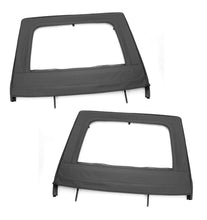 Load image into Gallery viewer, Rugged Ridge Upper Door Kit Rear Black 07-18 4-Dr Jeep Wrangler JK
