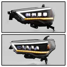 Load image into Gallery viewer, Spyder Apex 14-20 Toyota 4Runner High-Power LED Module Headlights - Black (PRO-YD-T4R14AP-SEQ-BK)
