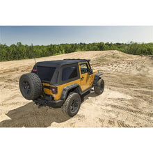 Load image into Gallery viewer, Rugged Ridge Bowless Top 2-Door Black Diamond 07-18 Jeep Wrangler
