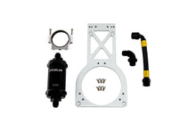 Load image into Gallery viewer, Fuelab Fuel Surge Upgrade Filter Kit (Bracket/Hardware/Hose Assembly/90 Degree Fitting) - 235mm
