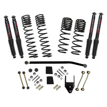 Load image into Gallery viewer, Skyjacker 2020 Jeep JL 4WD Rub Diesel 3.5-4in Dual Rate Long Trvl Sus Lift Kit w/Blk Max Shocks
