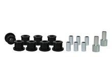 Load image into Gallery viewer, Whiteline Plus 10/89-8/94 Mazda 323 BG Astina / Familia Rear Inner &amp; Outer Control Arm Bushing Kit
