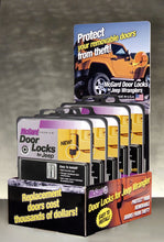 Load image into Gallery viewer, McGard Jeep Door Lock Counter Display - Incl. (3) Sets of 76060 / (2) Sets of 76057 / (1) Display
