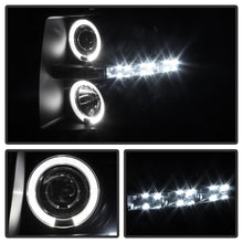 Load image into Gallery viewer, Spyder Chevy Silverado 1500/2500 07-13 Projector Headlights LED Halo LED Blk Smke PRO-YD-CS07-HL-BSM
