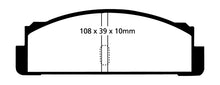 Load image into Gallery viewer, EBC 68-83 Fiat 124 1.6 Greenstuff Rear Brake Pads
