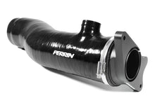 Load image into Gallery viewer, Perrin 2022+ Subaru WRX Black 3in Turbo Inlet Hose w/ Nozzle
