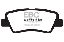 Load image into Gallery viewer, EBC 12+ Hyundai Accent 1.6 Ultimax2 Rear Brake Pads
