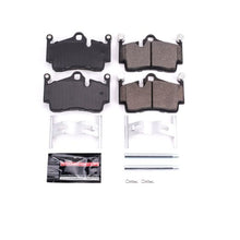 Load image into Gallery viewer, Power Stop 17-18 Porsche 718 Boxster Rear Z23 Evolution Sport Brake Pads w/Hardware
