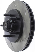 Load image into Gallery viewer, StopTech Power Slot 12/99-11/04 Ford F150 2WD Lightning Front Left Slotted Rotor
