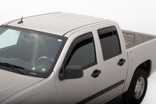 Load image into Gallery viewer, AVS 04-12 Chevy Colorado Crew Cab Ventvisor In-Channel Front &amp; Rear Window Deflectors 4pc - Smoke
