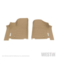 Load image into Gallery viewer, Westin 2012-2017 Dodge/Chrysler/Volkswagen Grand Caravan Wade Sure-Fit Floor Liners Front - Tan
