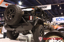 Load image into Gallery viewer, Spyder Jeep Wrangler 07-15 LED Tail Lights Red Clear ALT-YD-JWA07-LED-RC
