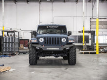 Load image into Gallery viewer, Road Armor 18-20 Jeep Wrangler JL SPARTAN Bolt-On Front Bumper Skid Plate Guard - Tex Blk
