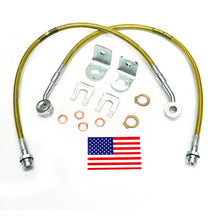 Load image into Gallery viewer, Superlift 97-05 Jeep Wrangler TJ w/ 4-6in Lift Kit (Pair) Bullet Proof Brake Hoses
